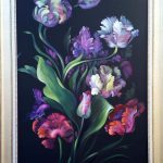 quadros pintados a mão flores (24)